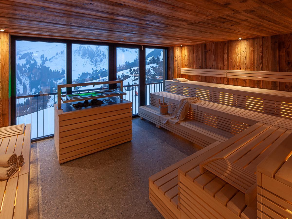 Sauna im Hotel Walisgaden