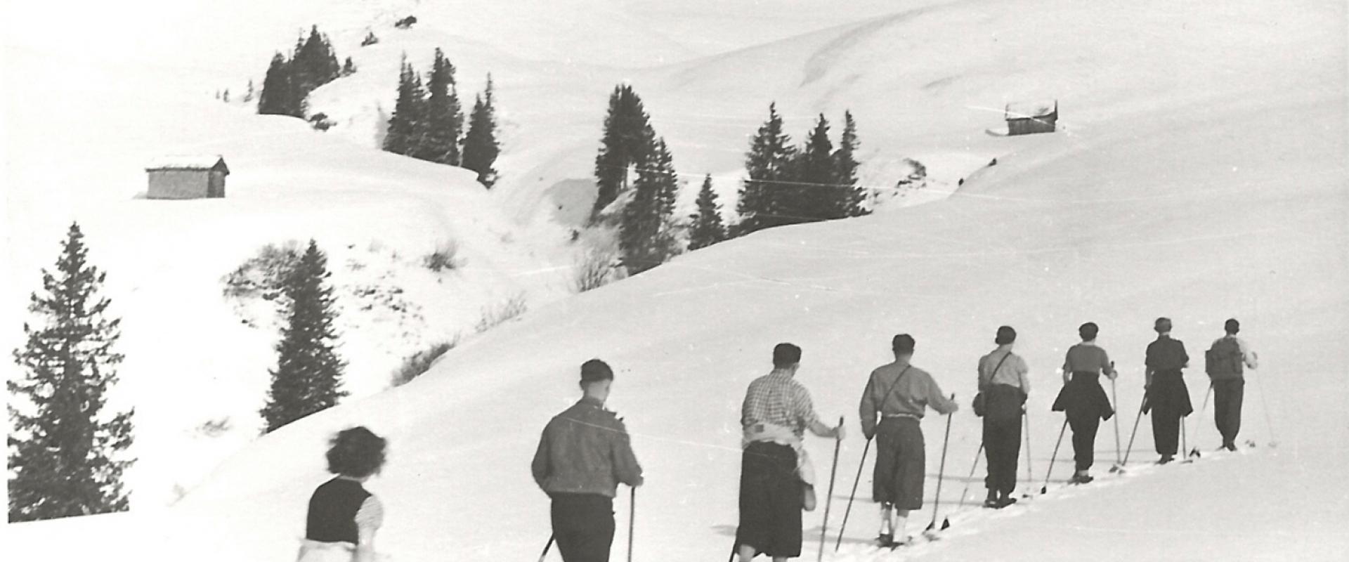 Skitour in Damüls